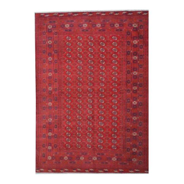 RED AFGHAN 290 cm x 195 cm