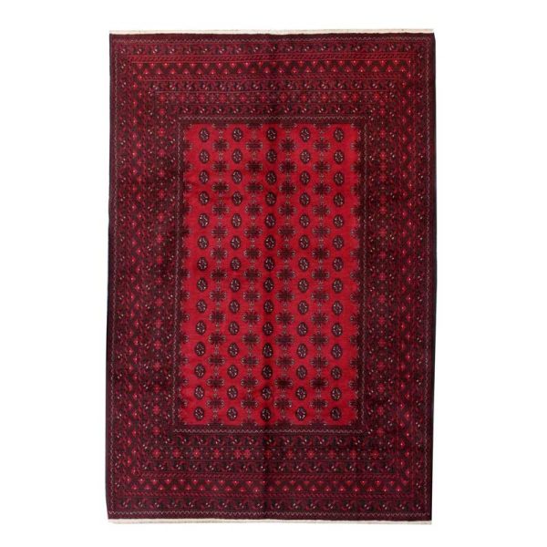RED AFGHAN 290 cm x 203 cm