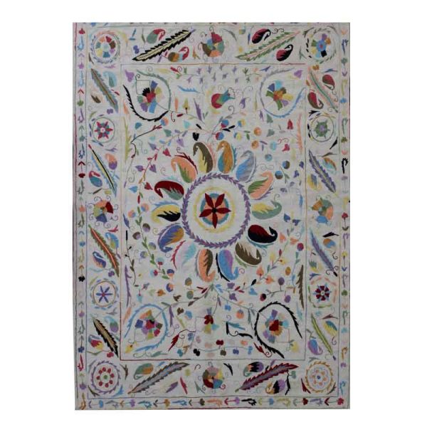 Embroidery Kilim 226 cm x 183 cm