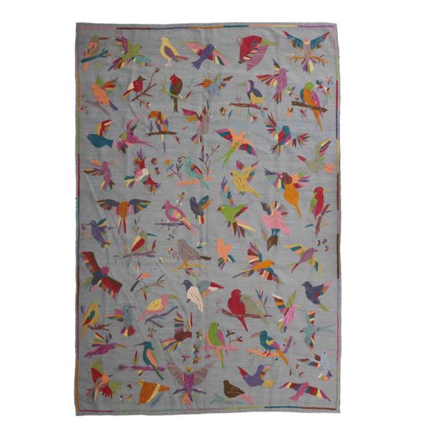 Embroidery Kilim 285 cm x 203 cm