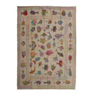 Embroidery Kilim 225 cm x 174 cm