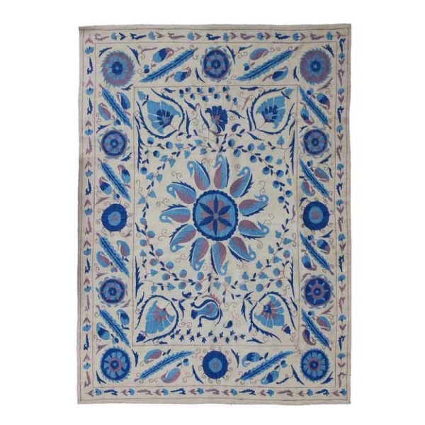 Embroidery Kilim 228 cm x 176 cm