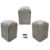 Cube stools-NKS-1392