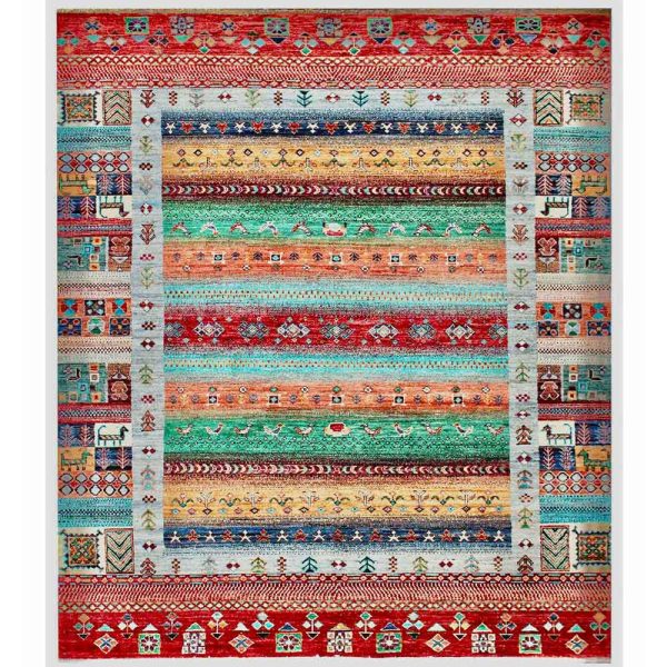 Handknotted Wool Rug 233cm x 169cm