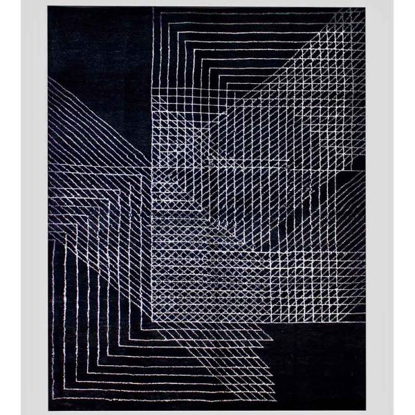 Handknotted Wool Rug 242cm x 169cm