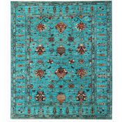 Handknotted Wool Rug 251cm x 170cm