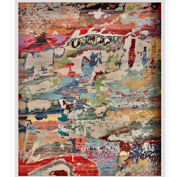 Handknotted Wool Rug 292cm-x-205cm